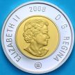 Монета Канада 2 доллара 2008 год. Пруф. Серебро