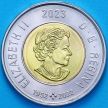 Монета Канада 2 доллара 2023 год. День коренных жителей Канады. Цветная