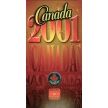 Монета Канада 25 центов 2001 год. День Канады. Цветная.