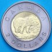 Монета Канада 2 доллара 2007 год. Пруф. Матовая