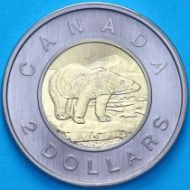 Канада 2 доллара 2007 год. Пруф. Матовая