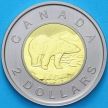 Монета Канада 2 доллара 2017 год. Матовая. Пруф