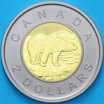 Канада 2 доллара 2017 год. Матовая. Пруф