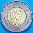 Монета Канада 2 доллара 2007 год. Пруф. Матовая