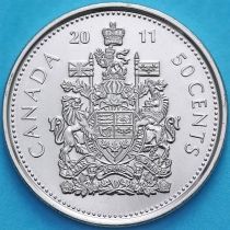 Канада 50 центов 2011 год. BU