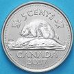 Монета Канада 5 центов 2017 год. Матовая. Пруф.