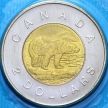 Монета Канада 2 доллара 2011 год. BU