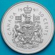 Монета Канада 50 центов 1990 год. Пруф.