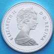 Монета Канады 1 доллар 1983 год. Универсиада. Серебро. Пруф.