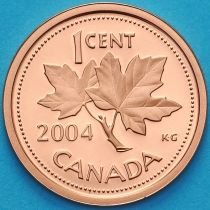 Канада 1 цент 2004 год. Пруф.
