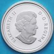 Монета Канада 10 центов 2004 год. Серебро. Пруф.