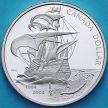 Монета Канада 1 доллар 2004 год. Первое французское поселение в Америке. Серебро. Пруф.