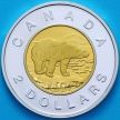 Монета Канада 2 доллара 2004 год. Пруф. Серебро