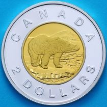 Канада 2 доллара 2004 год. Пруф. Серебро