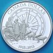 Монета Канада 1 доллар 2013 год. Канадская Арктическая экспедиция. Пруф.