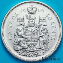 Канада 50 центов 1966 год.