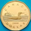 Монета Канада 1 доллар 2000 год. Пруф.