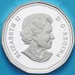 Монета Канада 1 доллар 2004 год. Олимпиада в Афинах. Серебро