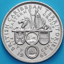 Британские Карибские Территории 50 центов 1965 год