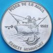 Монета Куба 1 песо 1982 год. Эрнест Хемингуэй. Рыбалка на марлина