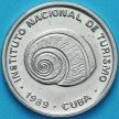 Монета Куба 5 сентаво 1989 год. INTUR. Магнитная.