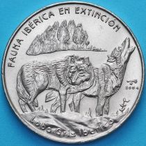 Куба 1 песо 2004 год. Серые волки