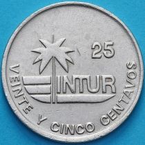 Куба 25 сентаво 1989 год. INTUR.