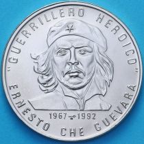 Куба 1 песо 1992 год. Эрнесто Че Гевара