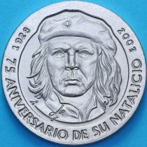 Куба 1 песо 2003 год. Че Гевара