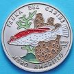 Монеты Кубы 1 песо 1994 год. Рыба mero amarillo. Эмаль