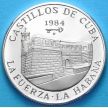 Монета Кубы 5 песо 1984 г. Крепость ла Фуэрса . Серебро