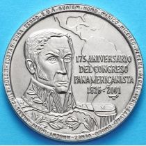 Куба 1 песо 2001 год. 175 лет панамериканскому конгрессу