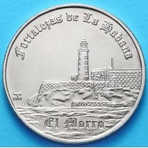 Куба 1 песо 2007 год. Крепость Морро