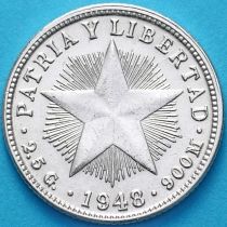 Куба 10 сентаво 1948 год