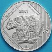 Монета Мексика 5 песо 2001 год. Барибал. Серебро.
