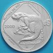 Монета Мексика 5 песо 2000 год. Выдра. Серебро.