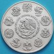 Монета Мексика 5 песо 2001 год. Чернохвостая луговая собачка. Серебро.