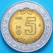 Монета Мексика 5 песо 2013 год.