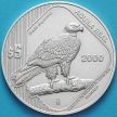 Монета Мексика 5 песо 2000 год. Беркут. Серебро.