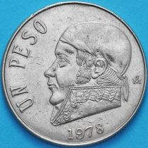 Мексика 1 песо 1978 год. Хосе Морелос