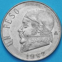 Мексика 1 песо 1982 год. Хосе Морелос