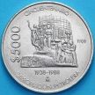 Монета Мексика 5000 песо 1988 год. Нефтяная промышленность