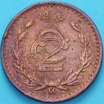 Мексика 2 сентаво 1906 год.