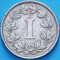 Мексика 1 сентаво 1883 год. №1