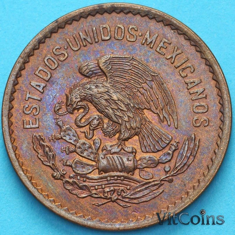 Монета Мексика 5 сентаво 1944 год. Жозефа Ортис де Домингес. XF Монета Мексика 5 сентаво 1944 год. Жозефа Ортис де Домингес. XF