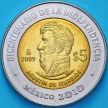 Монеты Мексика 5 песо 2009 год. Агустин де Итурбиде