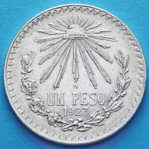 Мексика 1 песо 1923 год. Серебро.