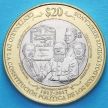 Монета Мексика 20 песо 2017 год. 100 лет Мексиканской Конституции.