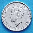 Монета Ньюфаундленда 10 центов 1943 год. Серебро.