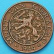 Монета Кюрасао 2 1/2 цента 1944 год.